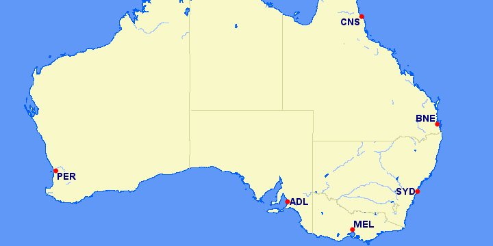 CX Australia destination 2025