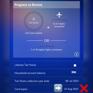 avios card expiry