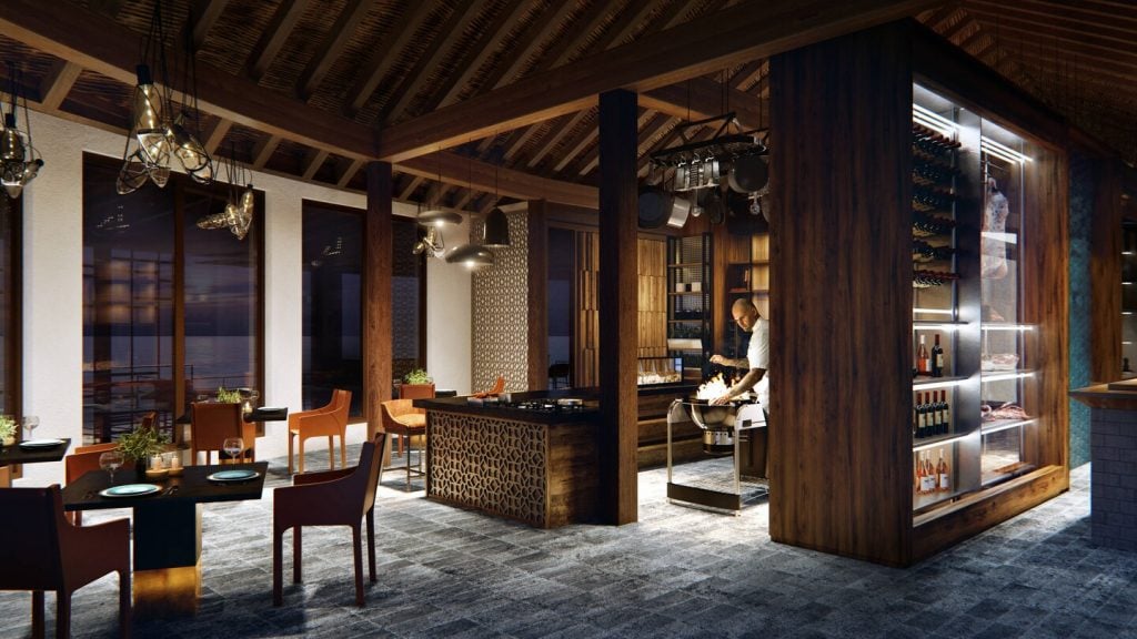 JW Marriott Maldives Resort & Spa- Shio 燒烤海鮮和頂級牛排 