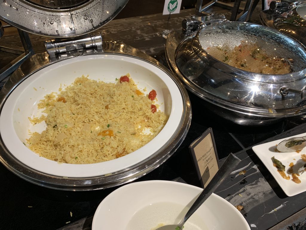 曼谷希爾頓素坤逸酒店Scalini餐廳-中式炒飯
