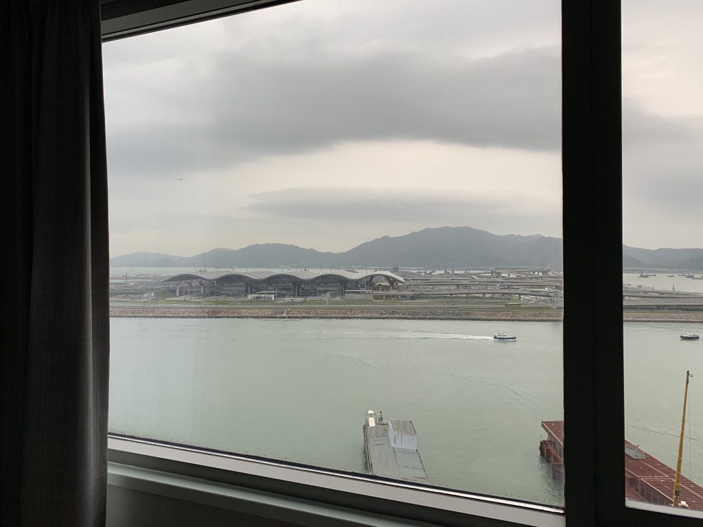 香港天際萬豪酒店-可眺望港珠澳大橋人工島景致