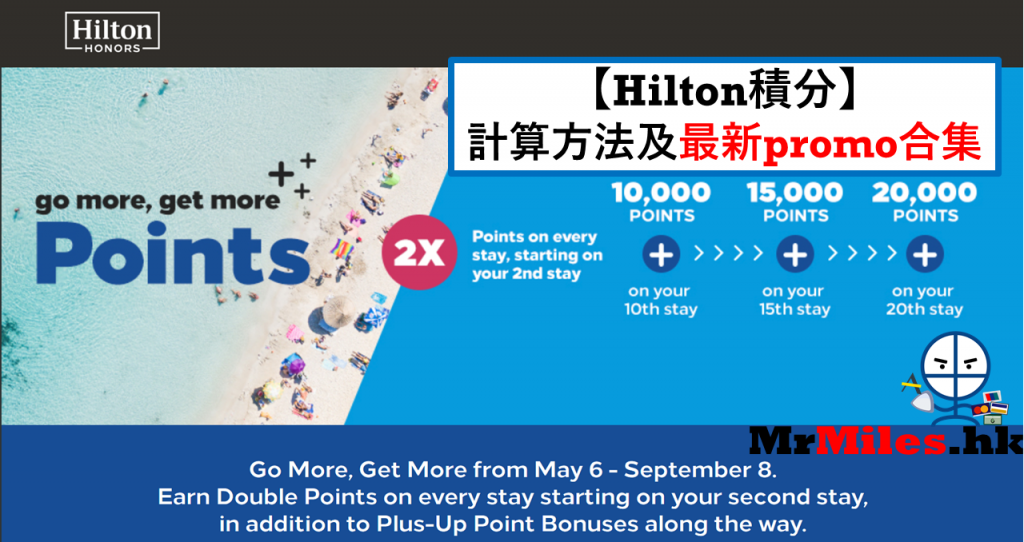 hilton積分 活動promotion 登記