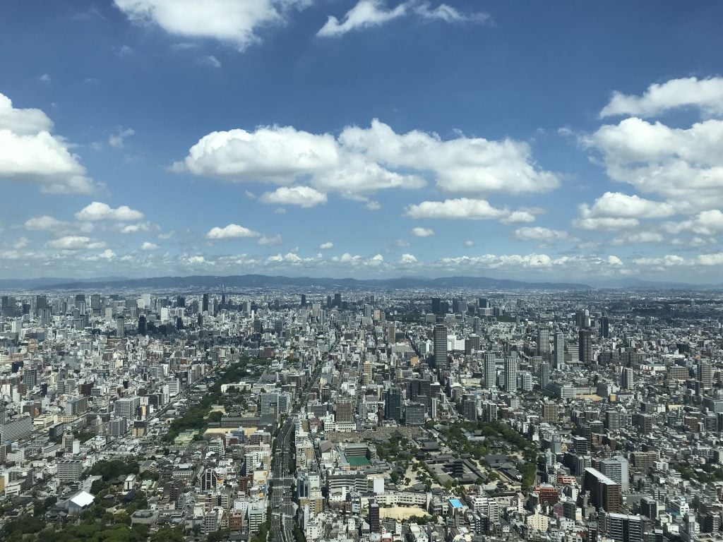 大阪萬豪都酒店Osaka Marriott Miyako Hotel交通及周邊 6 2025 Osaka Marriott Miyako Hotel周邊-HARUKAS 300觀景台上的大阪日間都市美景