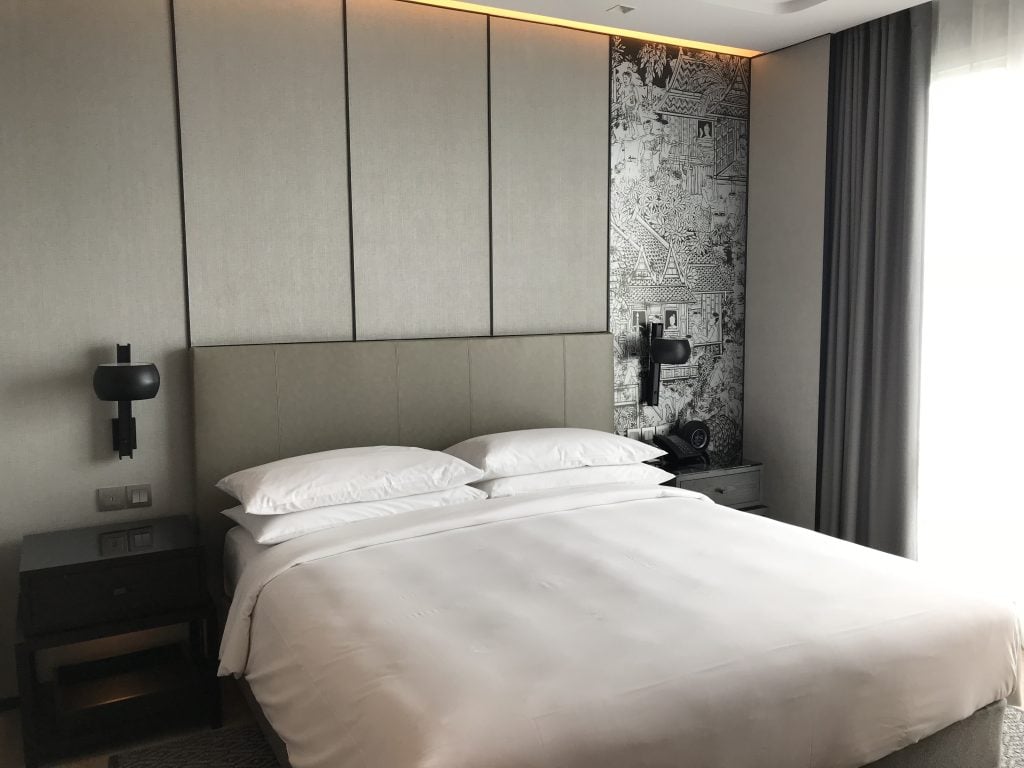 蘇拉翁塞曼谷萬豪酒店Bangkok Marriott Hotel The Surawongse房間 6 2025 Bangkok Marriott Hotel The Surawongse-套房睡房