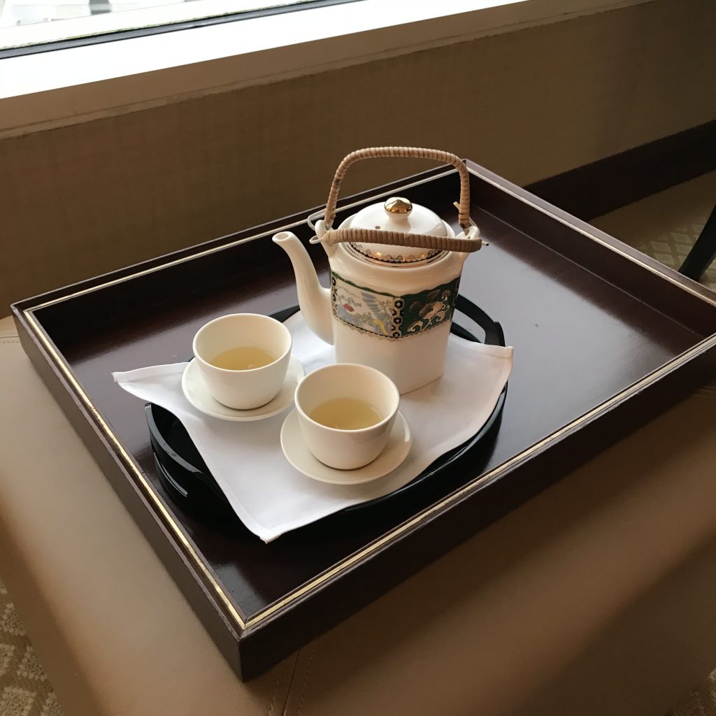 香港港麗酒店-入住會serve茶