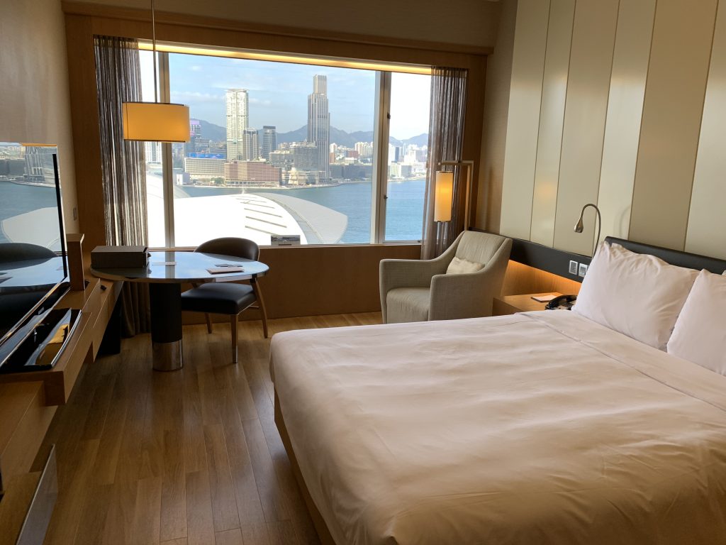 香港萬麗海景酒店-房間景觀開揚