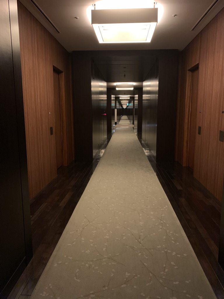 東京康萊德酒店設施-酒店客房樓層走廊