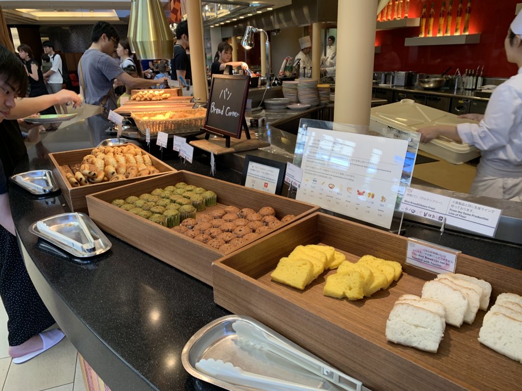東京灣喜來登大酒店Grand-Café-早餐有麵包西餅