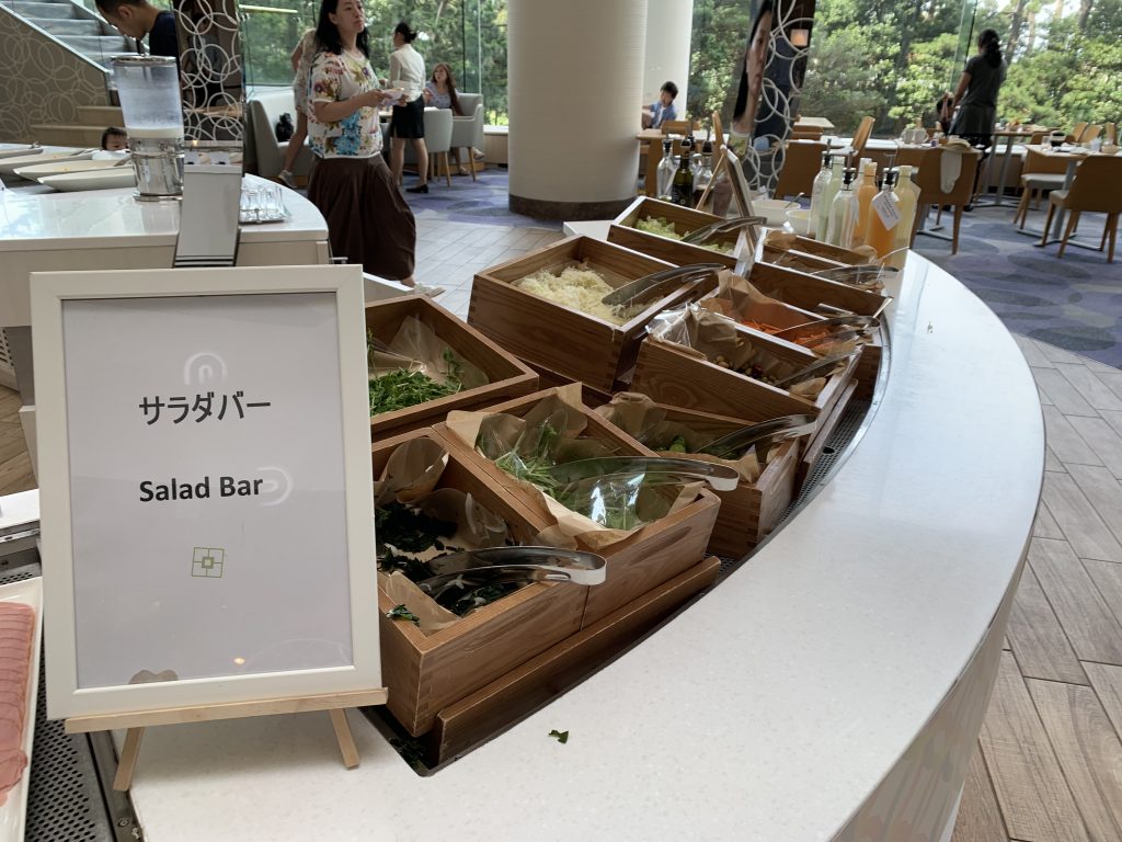 東京灣希爾頓酒店Lounge O-早餐沙律吧
