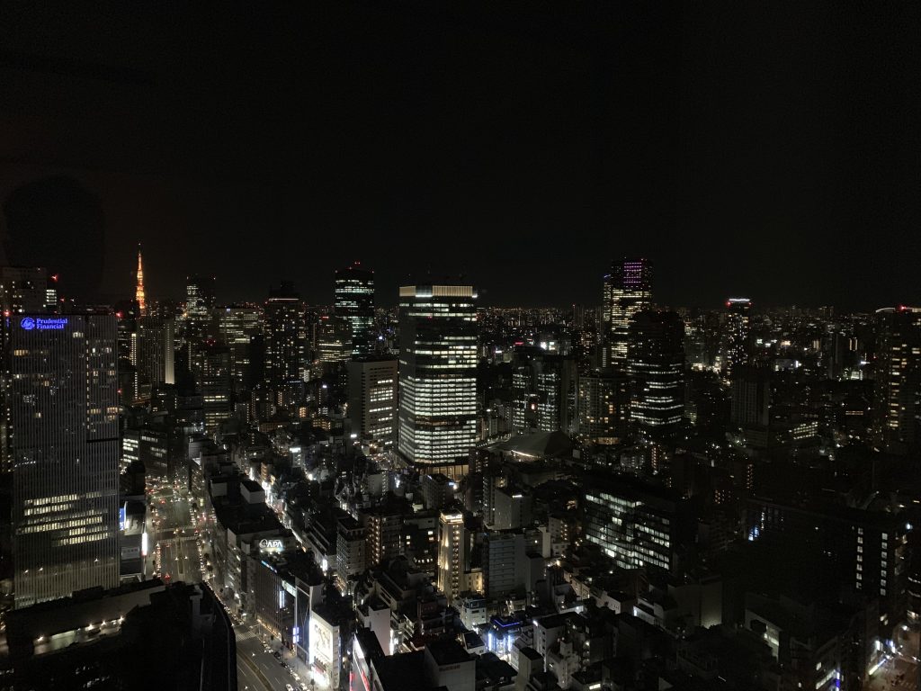 東京紀尾井町王子畫廊豪華精選酒店-房間窗外的東京都市景致一覽無遺