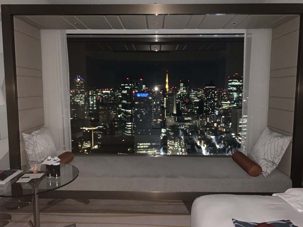 東京紀尾井町王子畫廊豪華精選酒店-房間窗外的東京都市景致實在無得輸