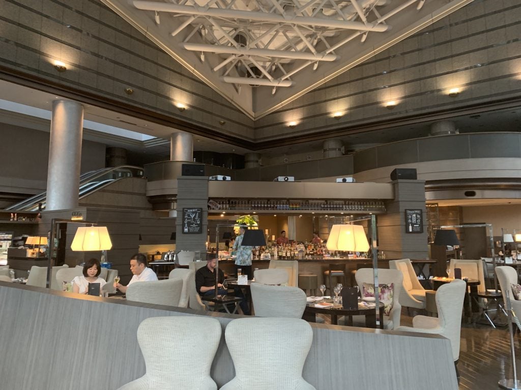 東京萬豪酒店Tokyo Marriott Hotel Lounge Dining G自助早餐 1 2025 東京萬豪酒店Lounge & Dining G-餐廳設有大堂酒廊