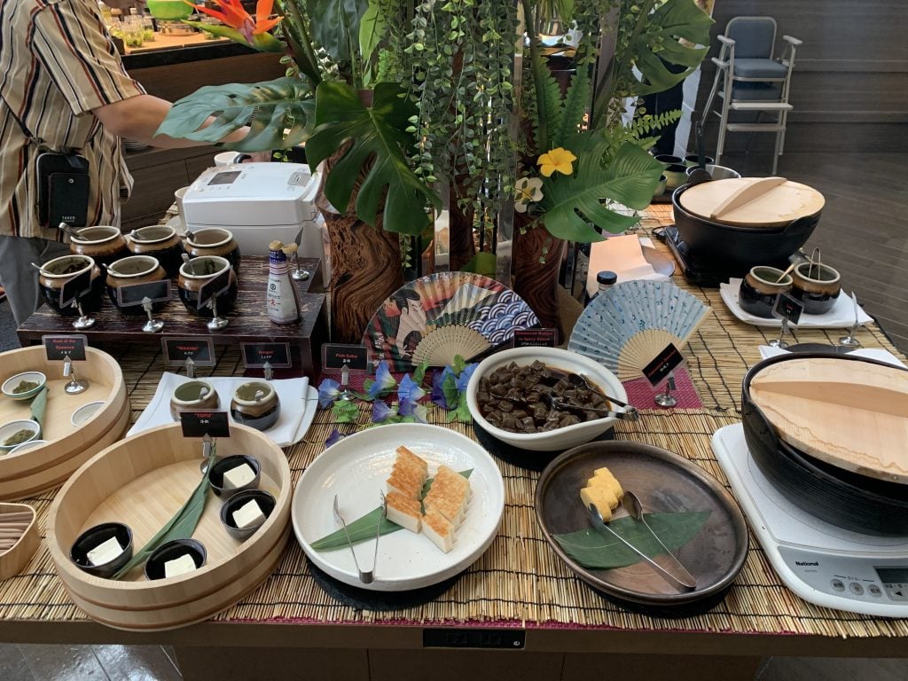 東京萬豪酒店Tokyo Marriott Hotel Lounge Dining G自助早餐 8 2025 Tokyo Marriott Hotel Lounge & Dining G-日式早餐區