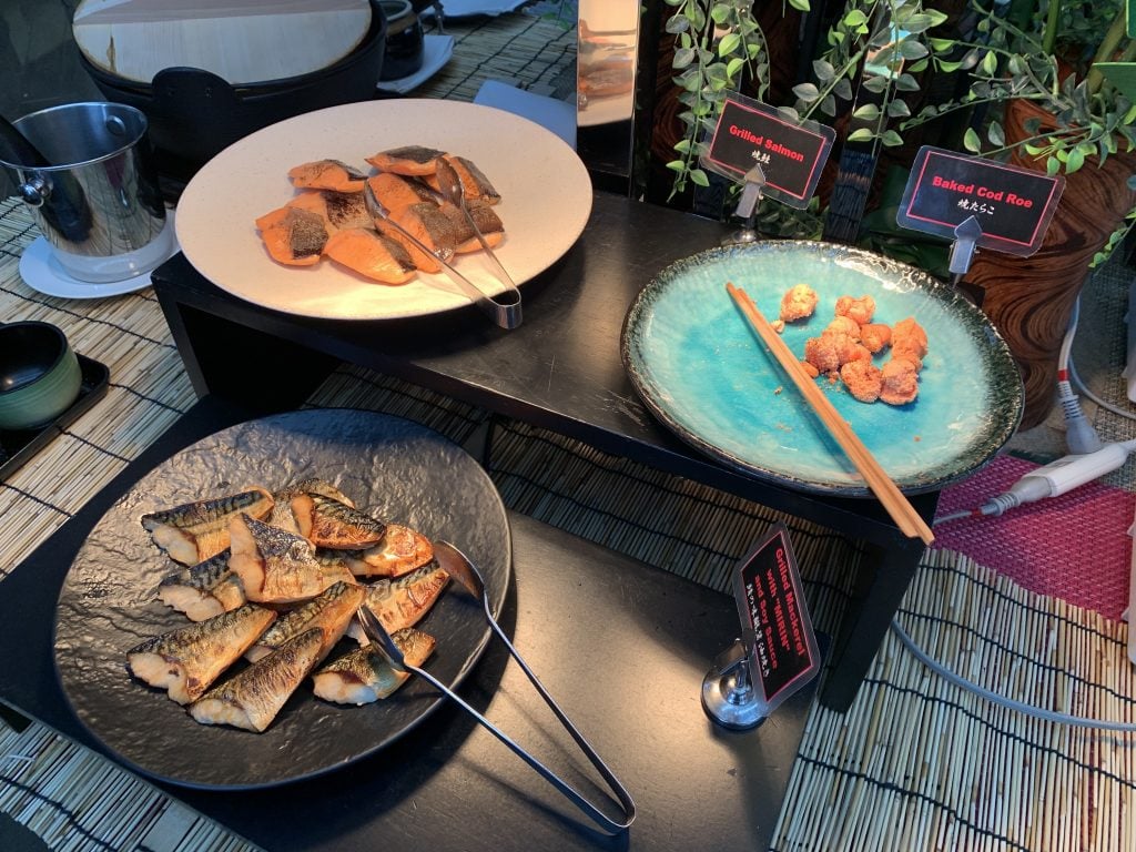 東京萬豪酒店Tokyo Marriott Hotel Lounge Dining G自助早餐 9 2025 Tokyo Marriott Hotel Lounge & Dining G-早餐有日式魚類菜式