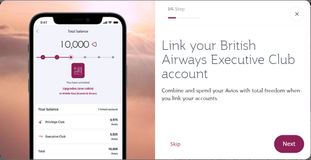 qmiles avios link account 2025 qmiles avios link account 2025