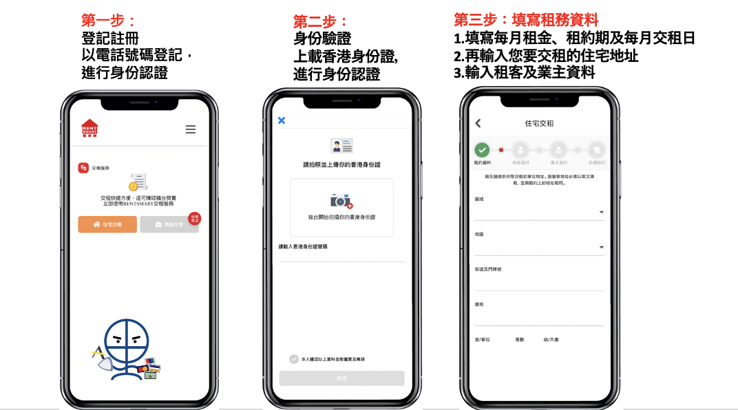 【租好啲Rentsmart交租賺里數或現金回贈】於rentsmart租好啲App錄卡交租有得賺里數或現金回贈❗️渣打信用卡仲做到12個月分期❗️