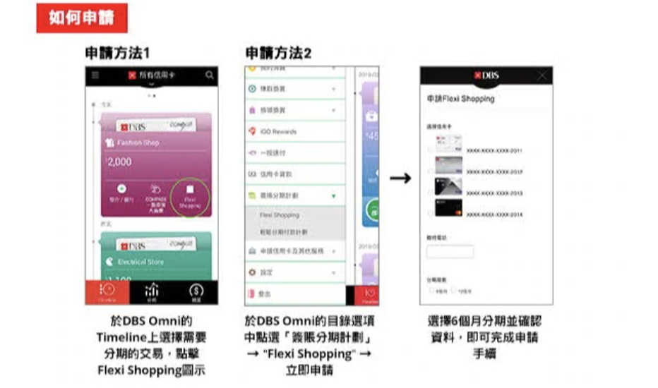 【DBS買iPhone免息分期】於Apple網上商店消費可享DBS Flexi Shopping 6個月免息分期 投保埋MobileShield即享2個月免費試用