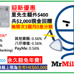 渣打 smart 迎新回贈 現金 信用於卡 迎新 2025