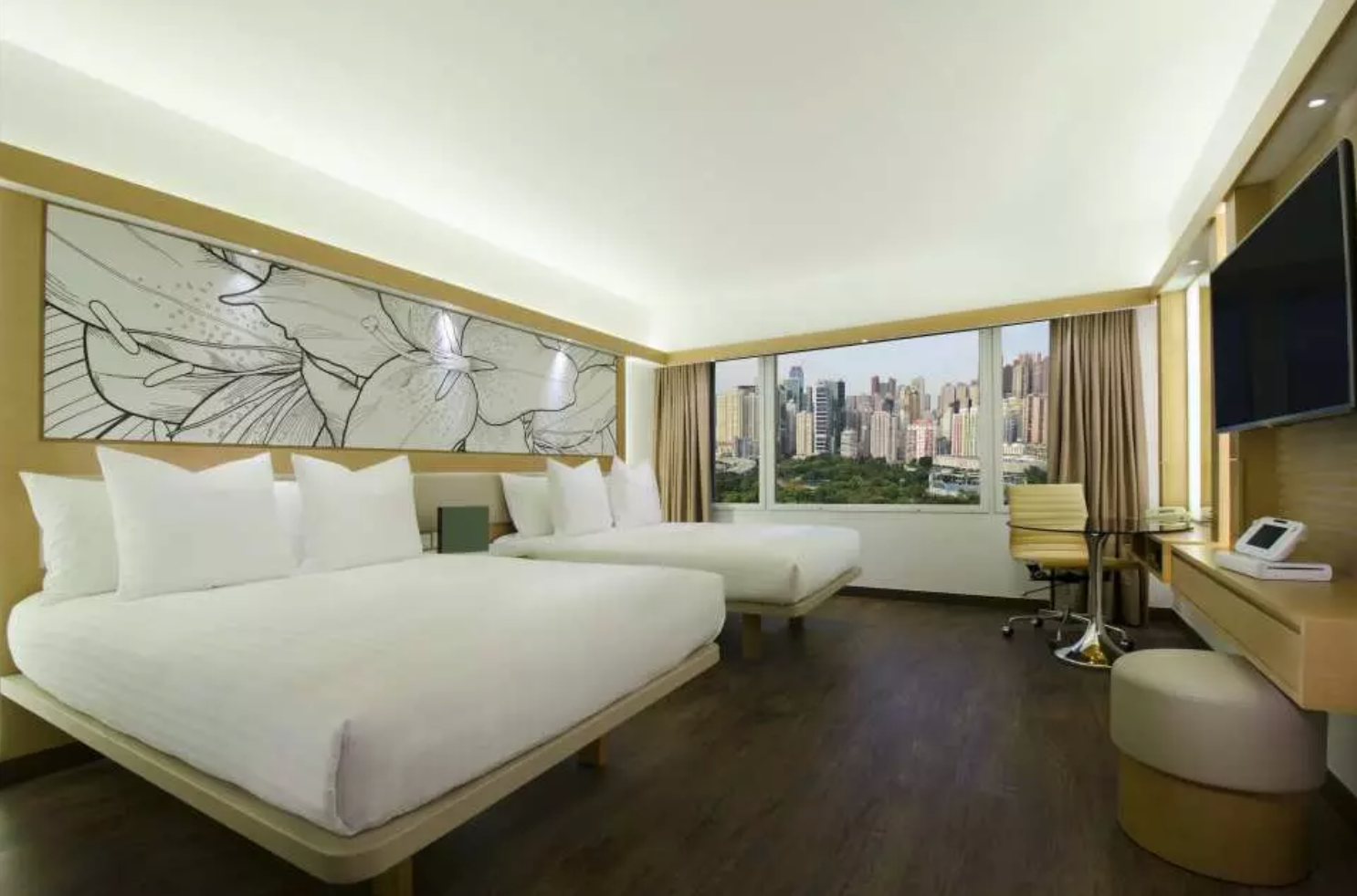 香港柏寧酒店-尊貴家庭房-香港柏寧酒店 The Park Lane Hong Kong a Pullman Hotel