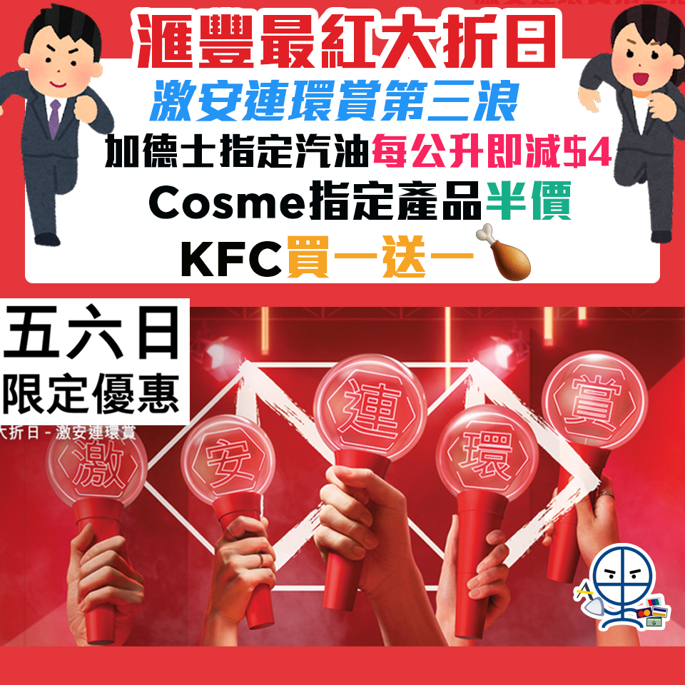 滙豐 最紅大折日 激賞第3浪 2025