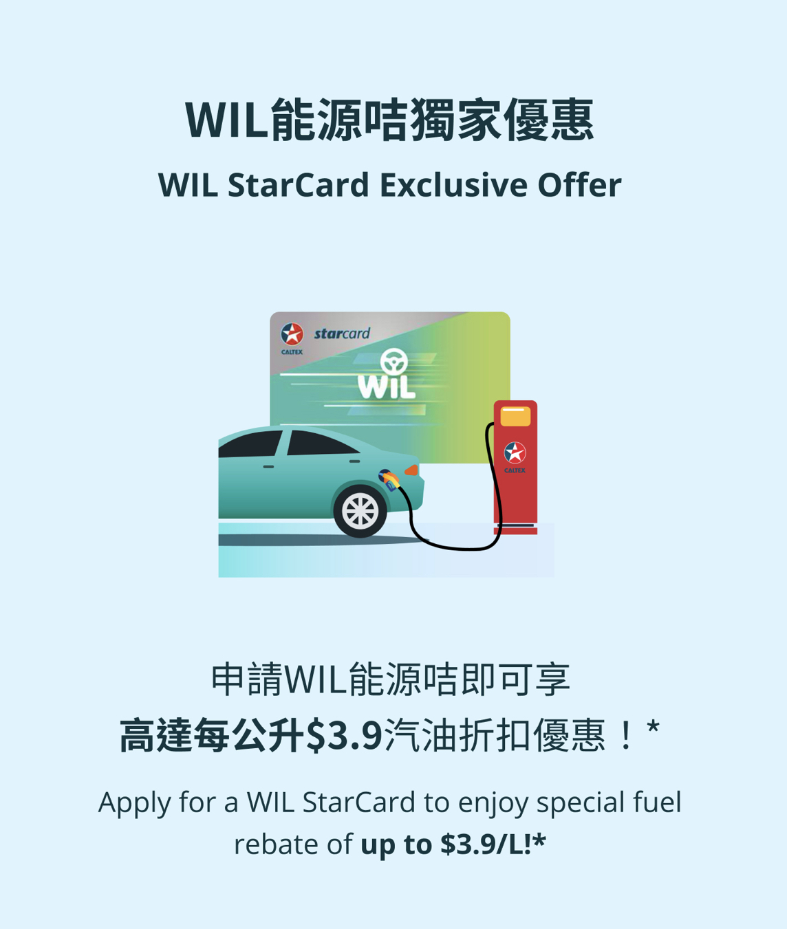 【WIL 手機應用程式優惠】泊車賺分換獎賞一 take 過！成功登記為基本會員即獲 10,000 WIL 積分！可兌換泊車、汽油、汽車美容及維修折扣優惠等！升級至尊貴會員可享額外 20,000 WIL 積分+24 小時泊車等升級禮遇！免費登記 盡享豐富迎新禮遇及獎賞！