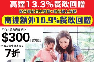 【HSBC最紅飲食簽賬優惠】HSBC飲食簽賬優惠合集
