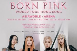 BLACKPINK香港演唱會2023｜門票價錢＋地點，11月23日公開發售詳情，登記BLINK MEMBERSHIP 11月21日優先購票！