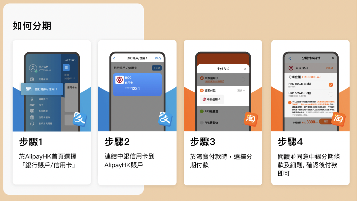 Alipay boc step 2025