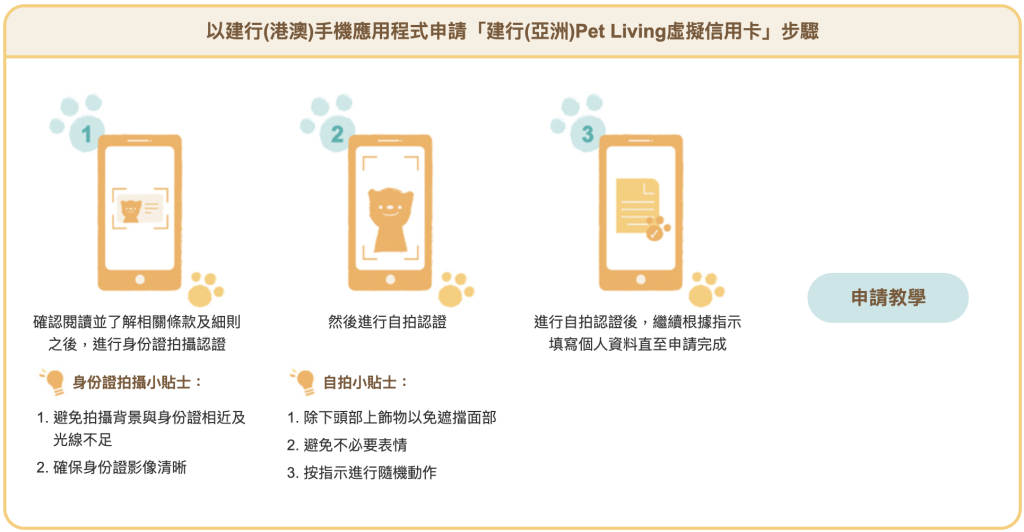 【建行(亞洲)Pet Living虛擬信用卡】寵物簽賬高回贈信用卡！獸醫診所、寵物相關商店及OneDegree寵物保險簽賬低至8%現金回贈！