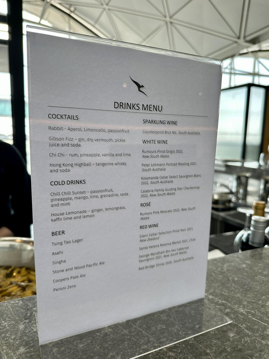 qantas lounge 香港－機場－澳洲航空－11 2025