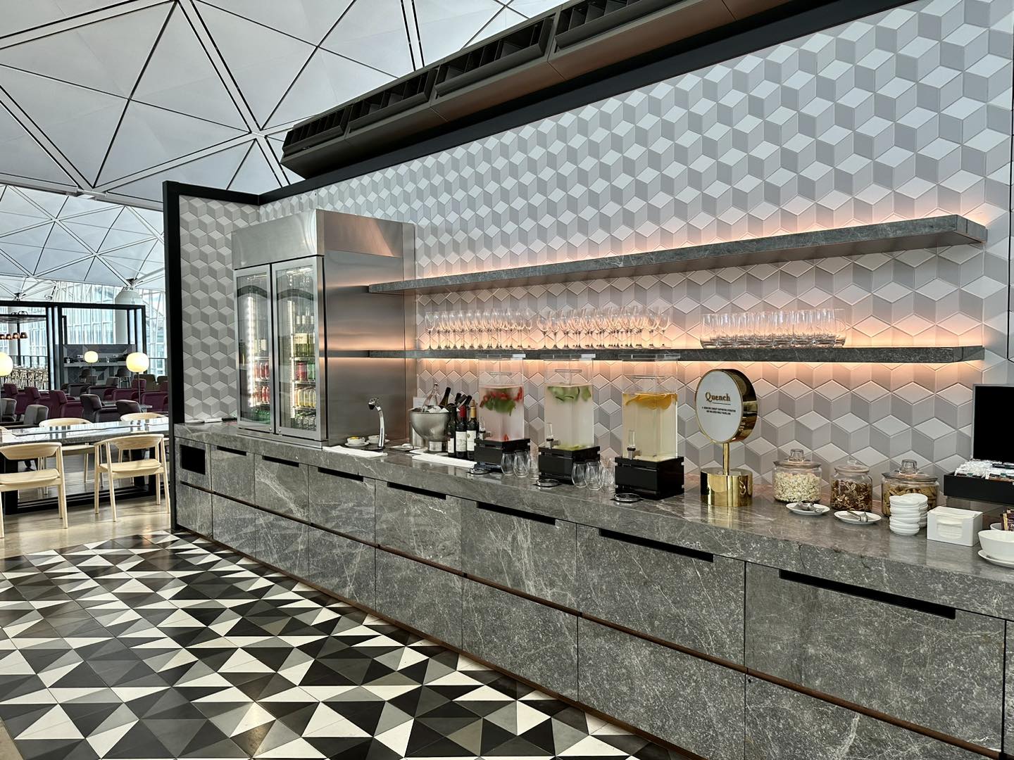 qantas lounge 香港－機場－澳洲航空－7 2025
