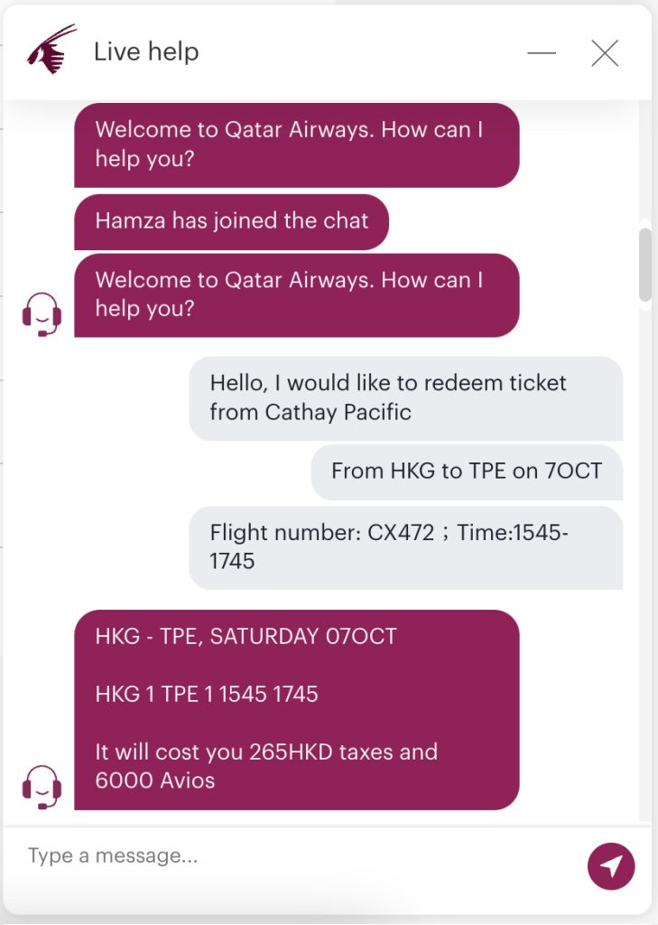 【Qatar Avios換機票】Qatar Privilege Club 降低兌換里數要求！短程之王再現！可與BA Avios 1:1互換！