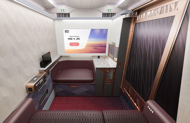JAL 日本航空－日航－新機艙－A350 1000－頭等艙－商務艙－5 2025