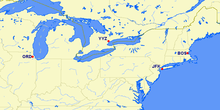 east coast map 2025