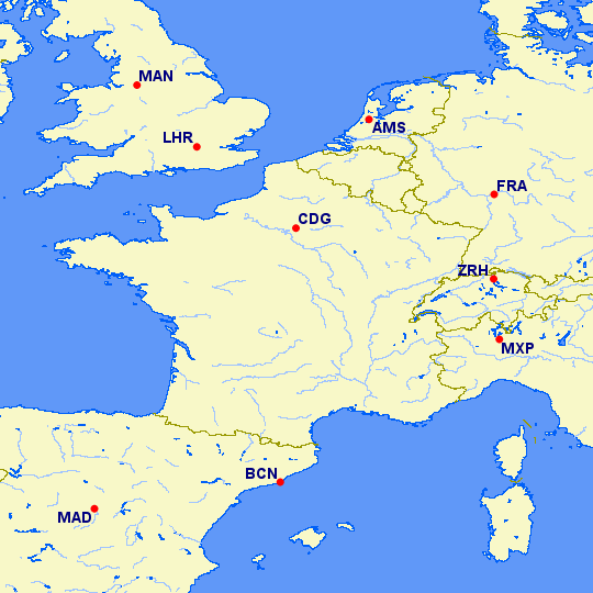 europe map 2025