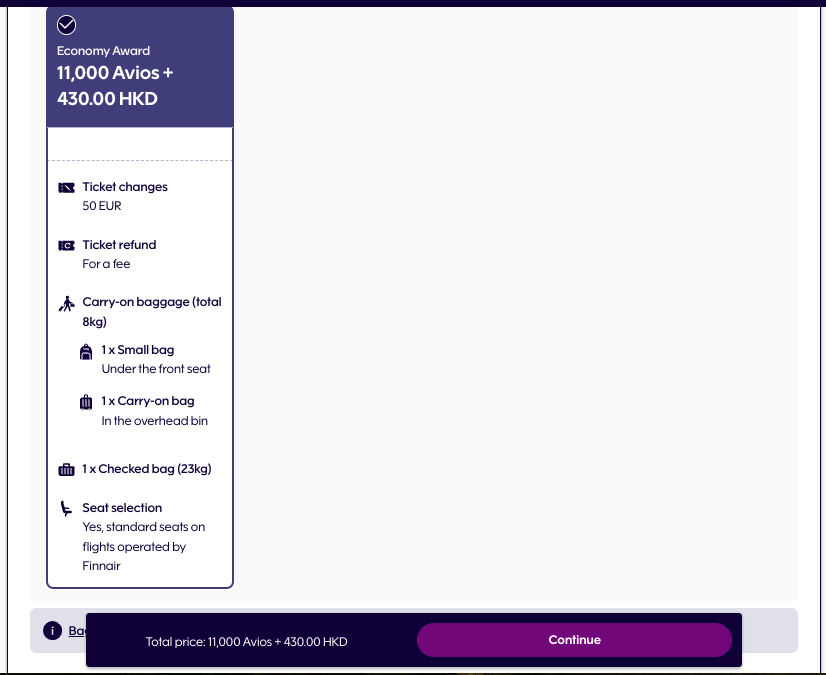 finnair redeem4 2025