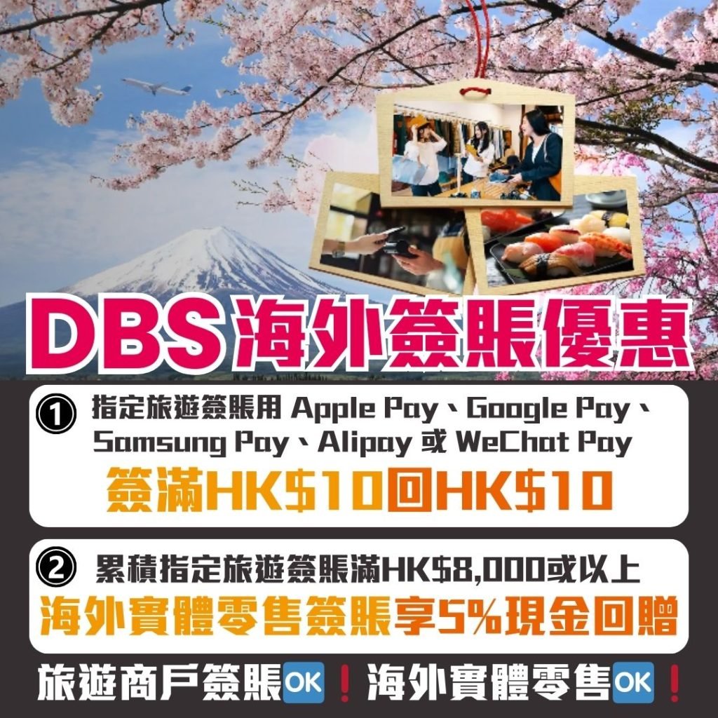 海外簽賬優惠 2025