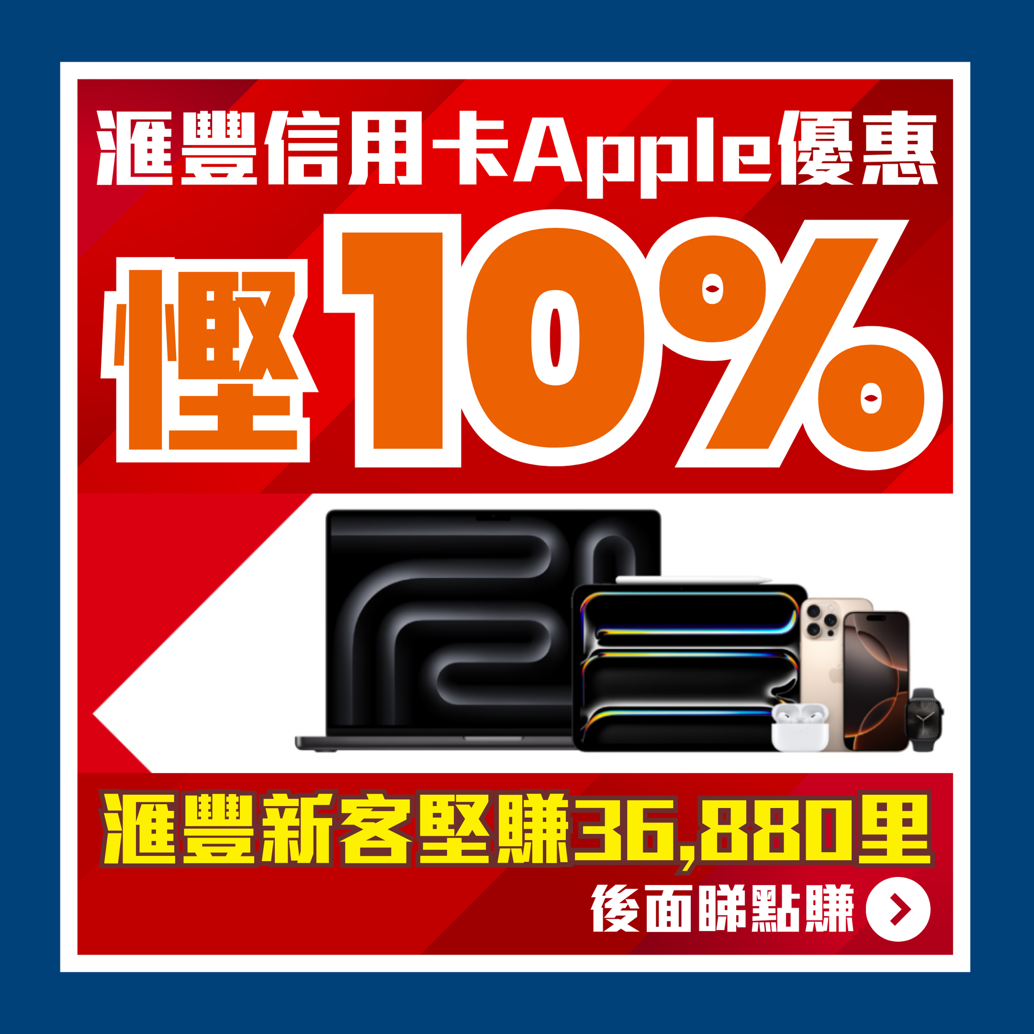 hsbc信用卡apple iphone 16 優惠 2025
