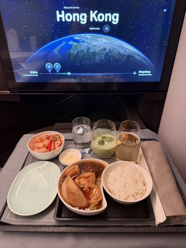 Aria Suite Review 國泰爾雅商務艙 航空體驗 15 2025