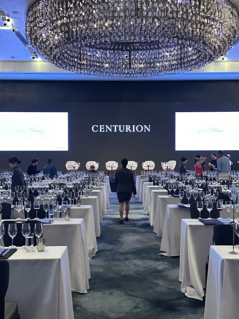 ae centurion living wine tasting 2025