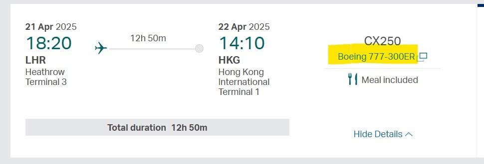 cathay aria suite航點 如何查 2025