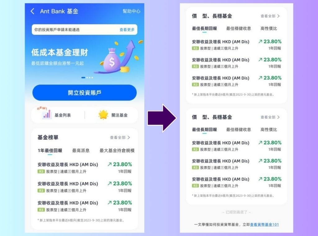 ant bank investment step 2 2025