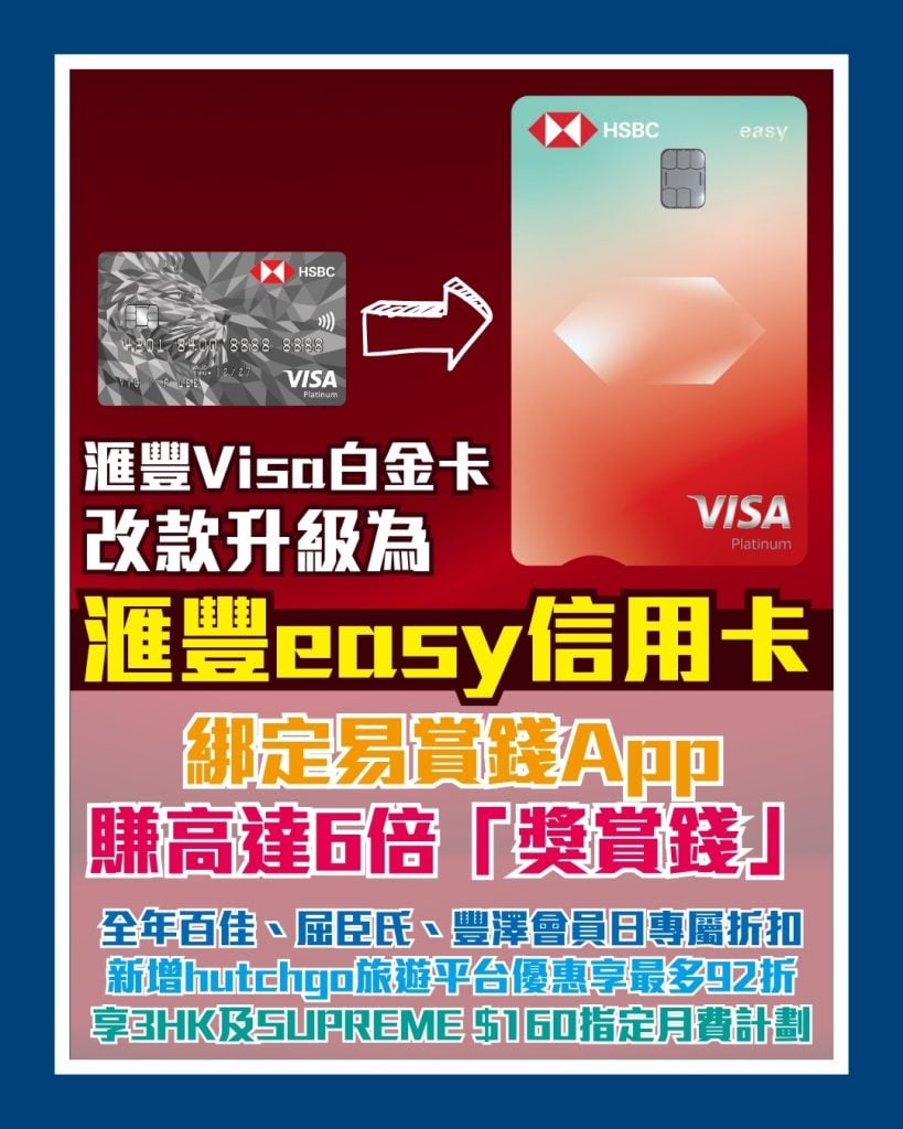 滙豐easy信用卡 2025