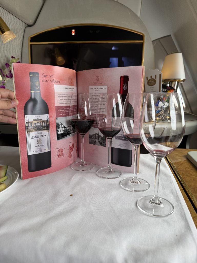 Emirates first class 2025
