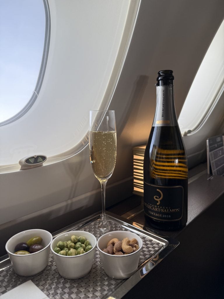 etihad first class champagne 2025