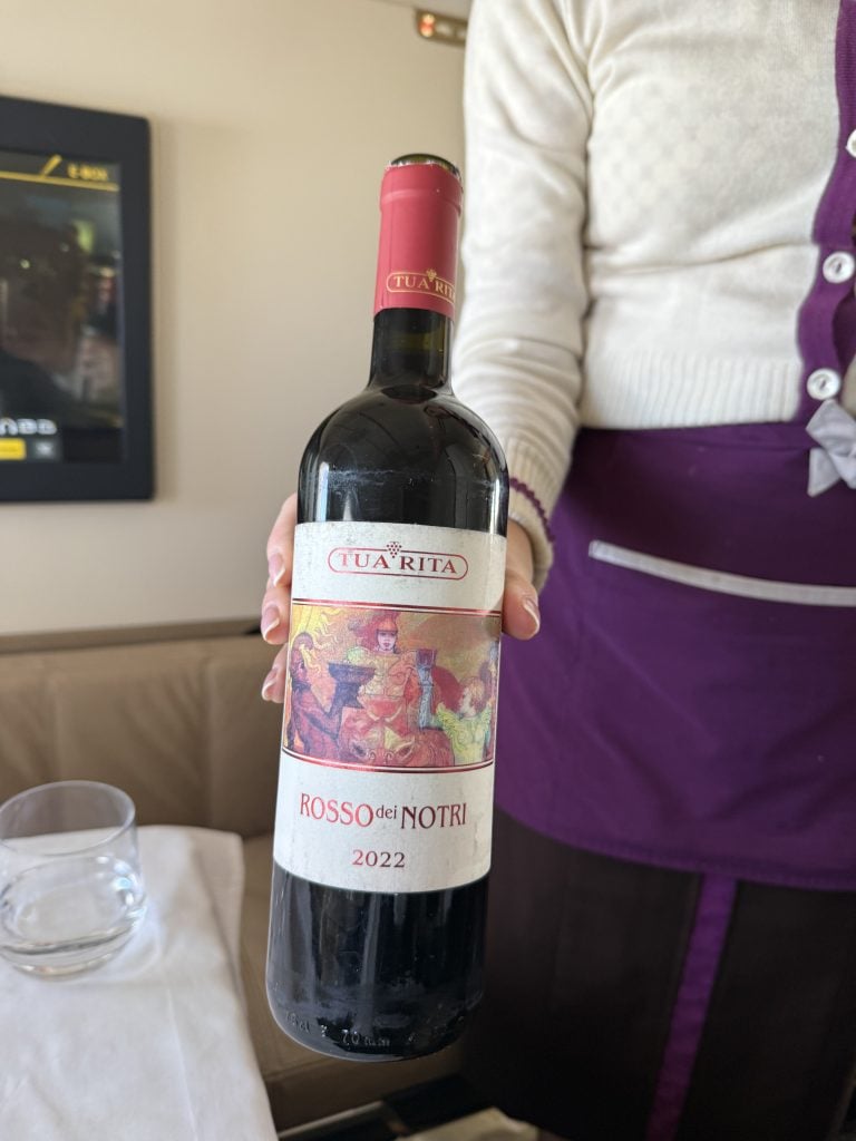 etihad first class red wine 2 2025