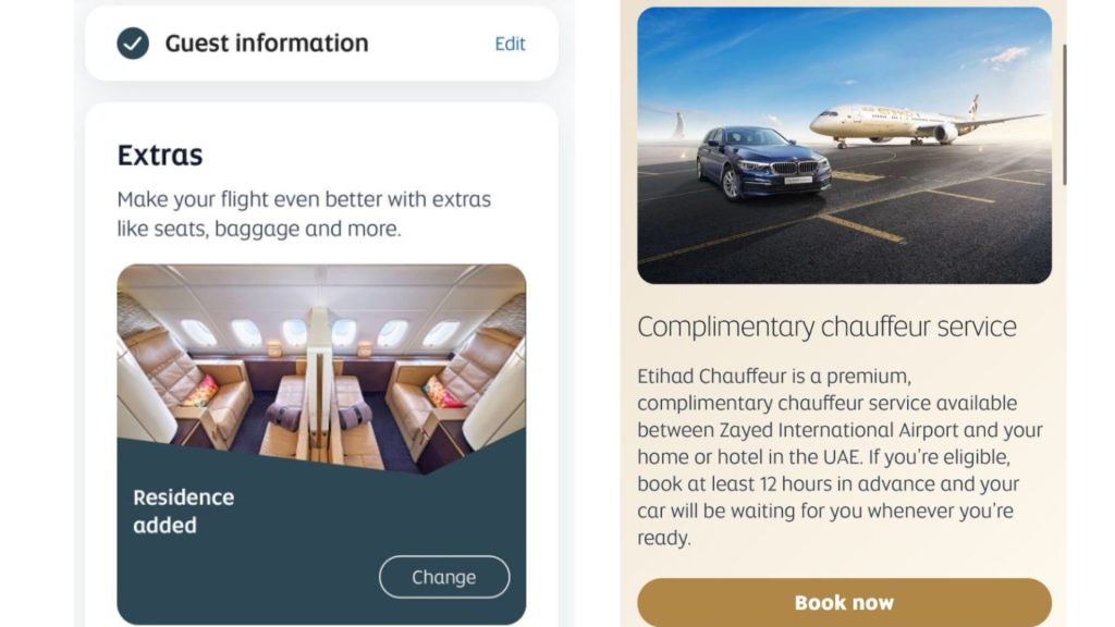 etihad the residence first class add on 2025 etihad the residence first class add on 2025