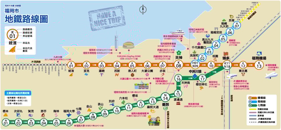 Fukuoka travel underground 2025