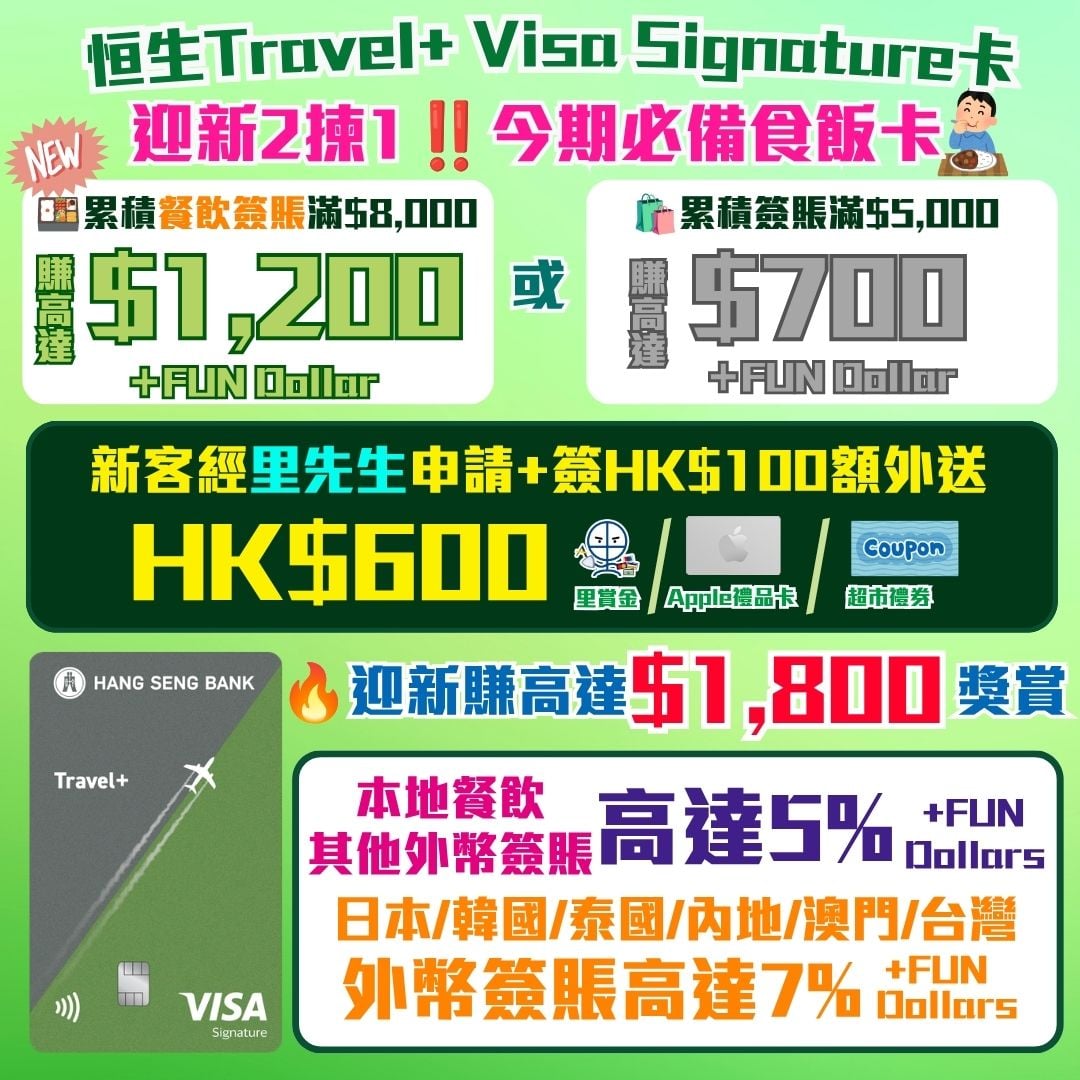 HASE Travel 信用卡 迎新 優惠 獎賞 202609 2026 HASE Travel 信用卡 迎新 優惠 獎賞 202609 2026