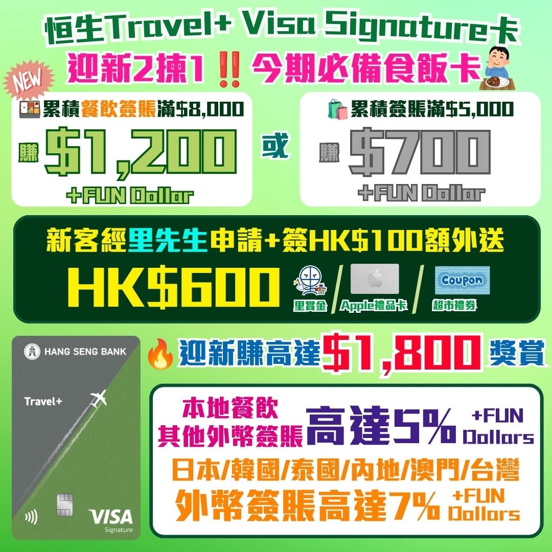 HASE Travel 信用卡 迎新 優惠 獎賞 4 2026 HASE Travel 信用卡 迎新 優惠 獎賞 4 2026